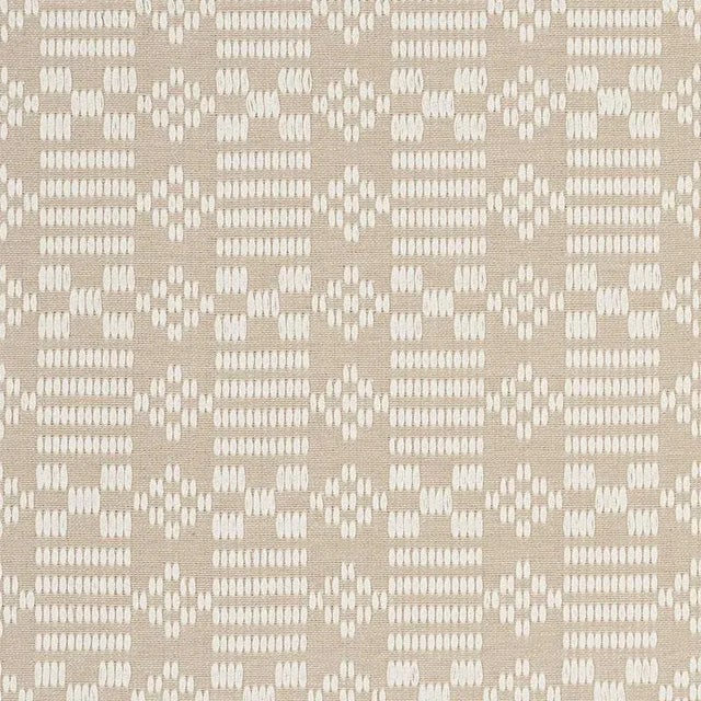 With thick cotton stitching embroidered in a simple graphic pattern, Wilson Embroidery has tons of folkloric charm. Sold...