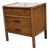 Mid Century Modern Walnut Nightstand / End Table For Sale