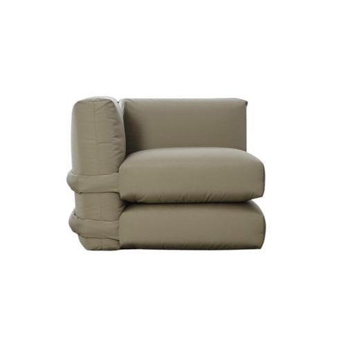 Muller van severen corner uv pro beige, pillow sofa in leather for bd barcelona muller van severen’s pillow sofa modular...