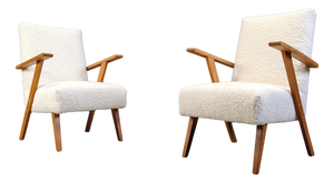 Mid-Century Dutch Armchairs, 1960s, Set of 2