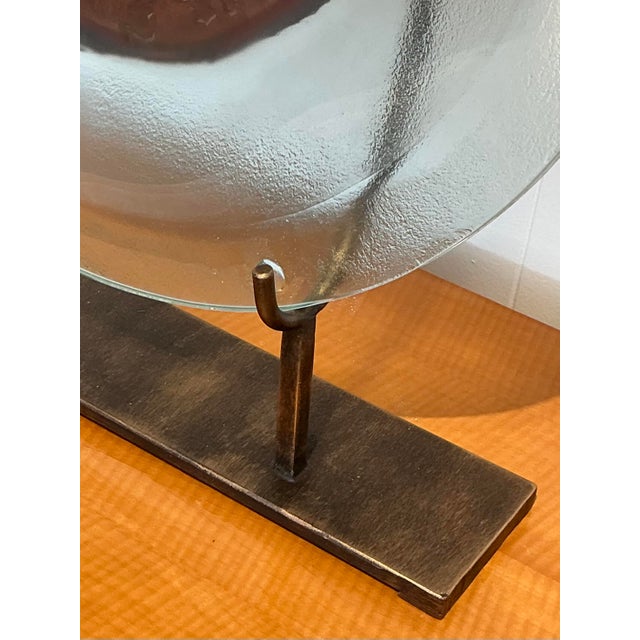 Late 20th Century Vintage Mexican Glass Sculpture For Sale - Image 5 of 12