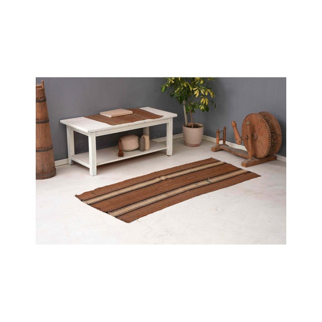 Vintage Modern Turkish Kilim Rug - 2`6″ X 5`11″ Ft. For Sale - Image 4 of 6