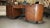 1940s Vintage Mahogany Art Deco Executive Desk Attributed to Fletcher For Sale - Image 10 of 11