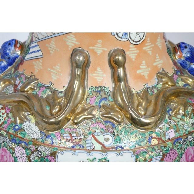 Late 19th Century Famille Rose Chinese Vase - A Pair For Sale - Image 9 of 13