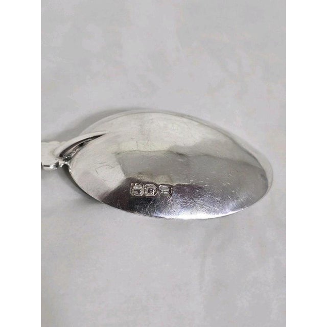 Antique Edwardian Sterling Silver Apostle Spoon, London, 1904 For Sale - Image 10 of 12
