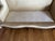 French Antique French Louis XV Style Hand-Carved Upholstered Loveseat With Down Cushion For Sale - Image 3 of 9