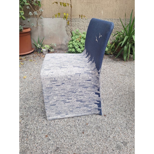 Blue Sky-Line Series Glove Chair by Marta Ferri / Patricia Urquiola for Molteni, 2010s For Sale - Image 8 of 11