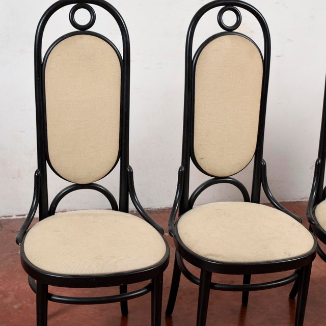 Dining Chairs by Michael Thonet for Thonet, 1986, Set of 4 For Sale - Image 13 of 17