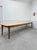 Beautiful and imposing work table in solid fir and oak, reminiscent of a monastery table. Fully restored in our workshop,...
