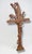 Antique Cast Iron Christ Cross with Wheat Sheaves and Floral Decoration, 1915 For Sale - Image 3 of 3