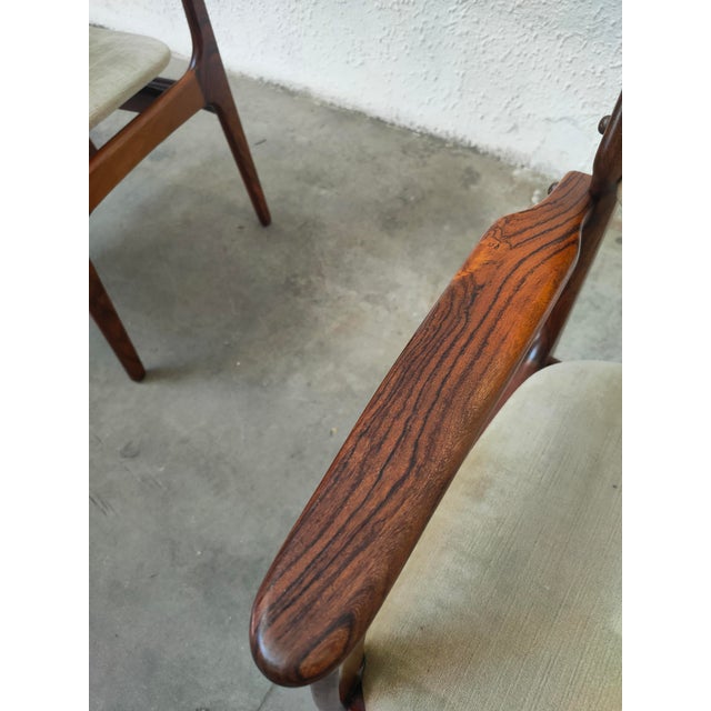 Mid-Century Chairs from Erik Buck, 1970, Set of 10 For Sale - Image 4 of 15