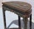 Antique 19th Century Chinese Brown Lacquer Demi-Lune Console Table | Hand-Painted Gilt Decor For Sale - Image 10 of 17