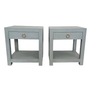 Serena & Lily Driftaway 1-Drawer Nightstand (Set of 2) For Sale