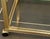 Metal Vintage Storage Unit in Gold-Plated Metal and Glass by Pierre Vandel, 1970s For Sale - Image 7 of 16