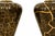 Baluster Shaped Table Lamps in Glazed Black and Gold Ceramic, Set of 2 For Sale - Image 16 of 18