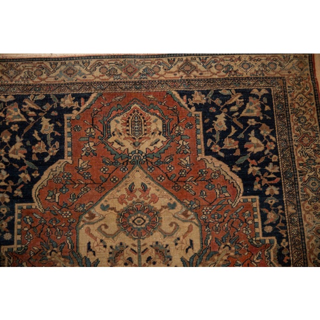 1930s Vintage Farahan Sarouk Rug - 3'3" x 4'8" For Sale - Image 5 of 13