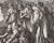 An exceptional 17th-century engraving dating to 1649, depicting the biblical scene of Baby Moses Placed in the Nile in a...