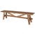 The Tucker Bench is an exquisite piece, meticulously crafted from reclaimed teak wood, which highlights the intrinsic...