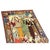 Textile Antique Persian Kashan Wool 4X7 Multicolor Handmade Pictorial Area Rug #9900881 For Sale - Image 7 of 16