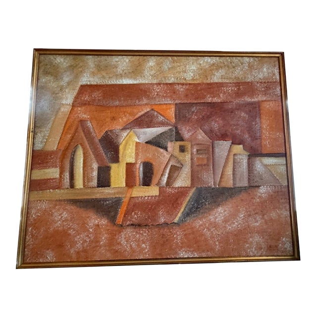 1970s Simon Avissar, Surrealism Painting For Sale