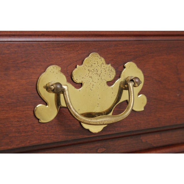 Henkel Harris Cherry Slant Front Desk For Sale - Image 14 of 18