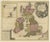 Hand-Colored Map of the British Isles by Gerard Valk, 1700 For Sale