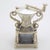 Metal Vintage Italian Sterling Silver 925 Grinder Figurine with Moving Parts by Medusa-Oro, 1970s For Sale - Image 7 of 12
