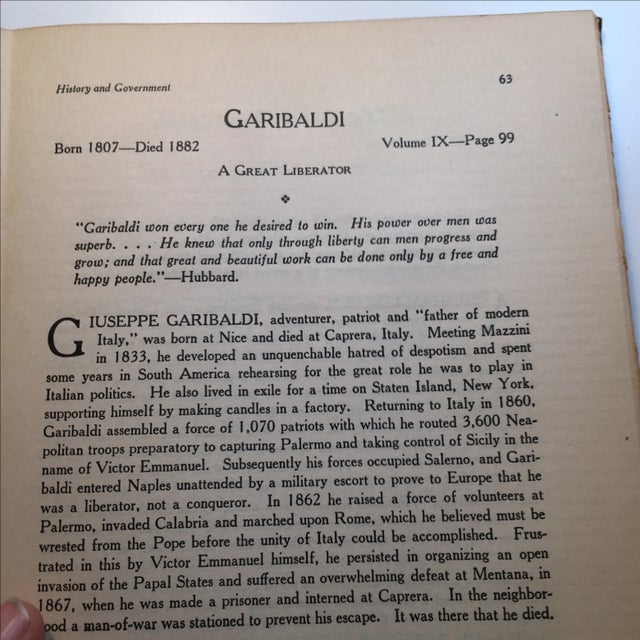 Black Little Journeys by Elbert Hubbard, 1926 For Sale - Image 8 of 11