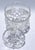 Rustic European Mid 20th Century Waterford Style Boho Chic Heavy Crystal Bonbonniere Cookie Jar Bowl For Sale - Image 3 of 15