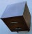 1960s Eames Era Sold Wood Two Drawer Desk Cabinet With Pegged Capped Peg Legs For Sale - Image 5 of 9