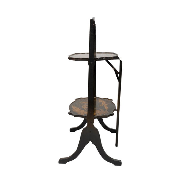 Regency Style Chinoiserie Folding Table For Sale - Image 12 of 12