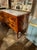 Wood 19th Century Neo-Classical Inlaid Walnut Commode With Marble Top For Sale - Image 7 of 8