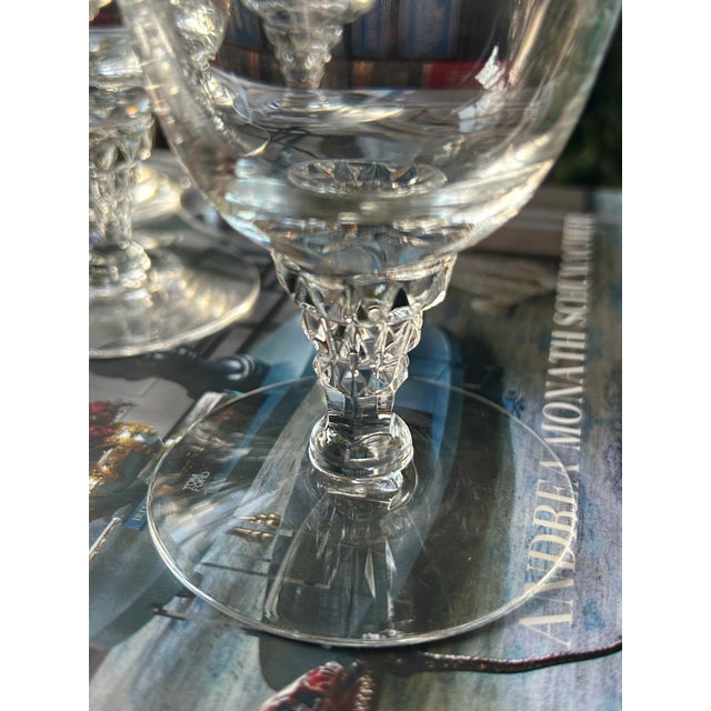 Mid to Late 20th Century Tiffin-Franciscan “Forever Yours” Etched Iced Tea Glasses- A Set of 6 For Sale In New Orleans - Image 6 of 7