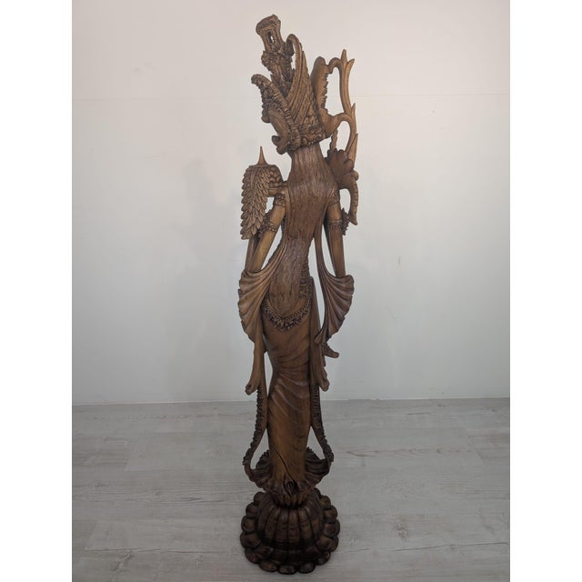 Bali Sculpture, 1980s, Wood For Sale - Image 9 of 15