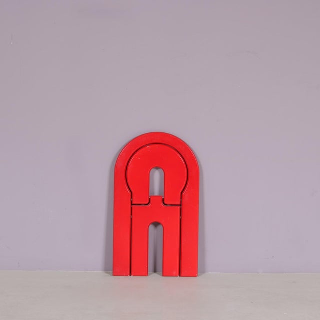 Wood Childrens Model TS Folding Chairs by Roger Tallon, 1970s For Sale - Image 7 of 11