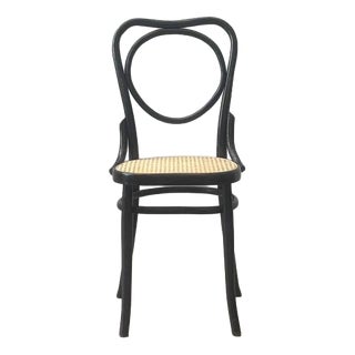 Vintage Bentwood Chair with Viennese Caning, 1970s For Sale