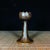 Pair of Vintage Brass Lotus Candlesticks - Asian Altar Candle Holders For Sale In Los Angeles - Image 6 of 9