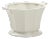 Baron Cachepot/Planter - White For Sale