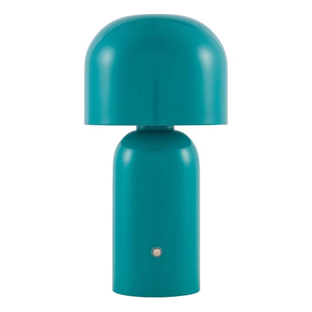 Umbra Accent Table Lamp Turquoise 10"H x 5"W x 5"D For Sale