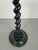 Hand-Carved Wood Barley Twist Pedestal, 1930s For Sale - Image 3 of 6