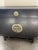 Oxblood Red Vintage Stunning Cabinet by Kalpe of California in Dark Espresso Brown With Beautiful Solid Brass Asia Accents For Sale - Image 8 of 12