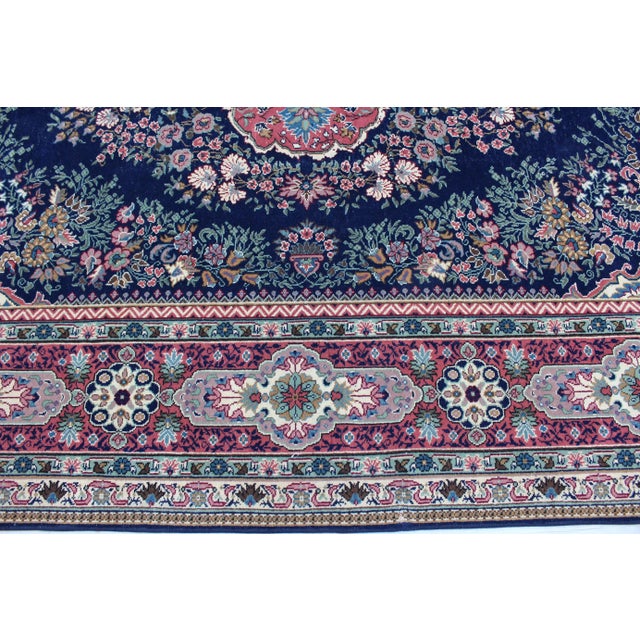 Extra Detailed Vintage Turkish Area Rug - 98.5"x145" For Sale In Raleigh - Image 6 of 13