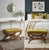 Elevate your interior with this sophisticated, Regency-style X-base bench, masterfully crafted by Gilliam Furniture....