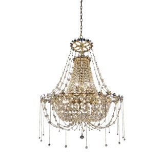 Collection Regina Di Cristallo Chandelier in Premium Crystals by Jago For Sale