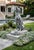 Chrome Vintage-Style Cast Iron Pointer Garden Sculpture Dog For Sale - Image 8 of 12