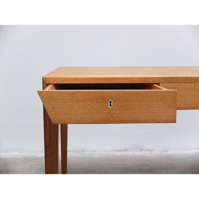 Model 36 Freestanding Desk in Oak by Severin Hansen for Haslev, 1958 For Sale - Image 12 of 18