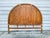 70's Waterfall Rattan Queen Size Headboard Manner of Gabriella Crespi For Sale In Miami - Image 6 of 6
