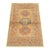 Kazak Rug 2’8” X 4′ Gold Wool Tribal Hand-Knotted Oriental Carpet For Sale