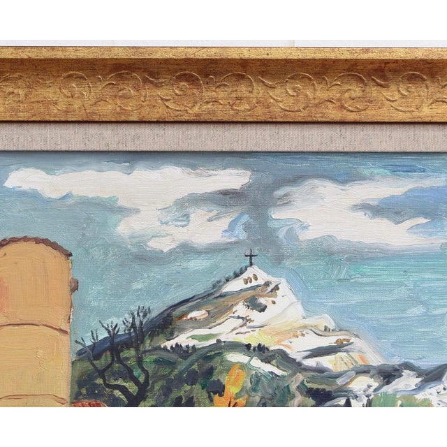 Yves Brayer, Mont Sainte-Victoire, 1960s, Oil on Canvas, Framed For Sale - Image 18 of 18