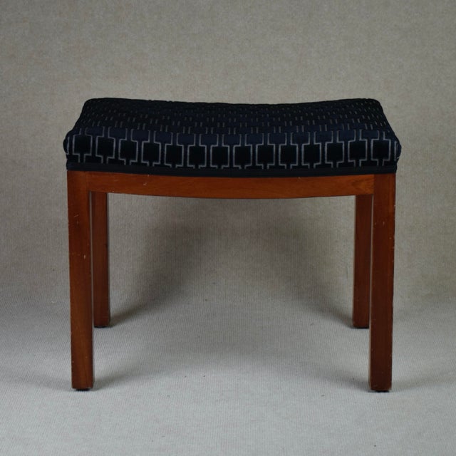 Swedish Modern Stool in Mahogany, 1930s, in Restored conditions. Designed 1920 to 1949